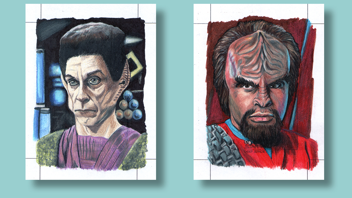 Star Trek Sketch cards