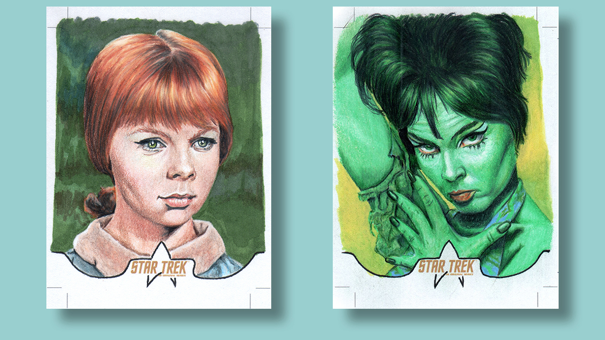 Star Trek Sketch cards
