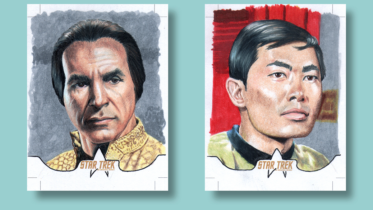 Star Trek Sketch cards