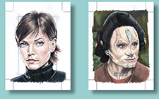 Star Trek Sketch cards